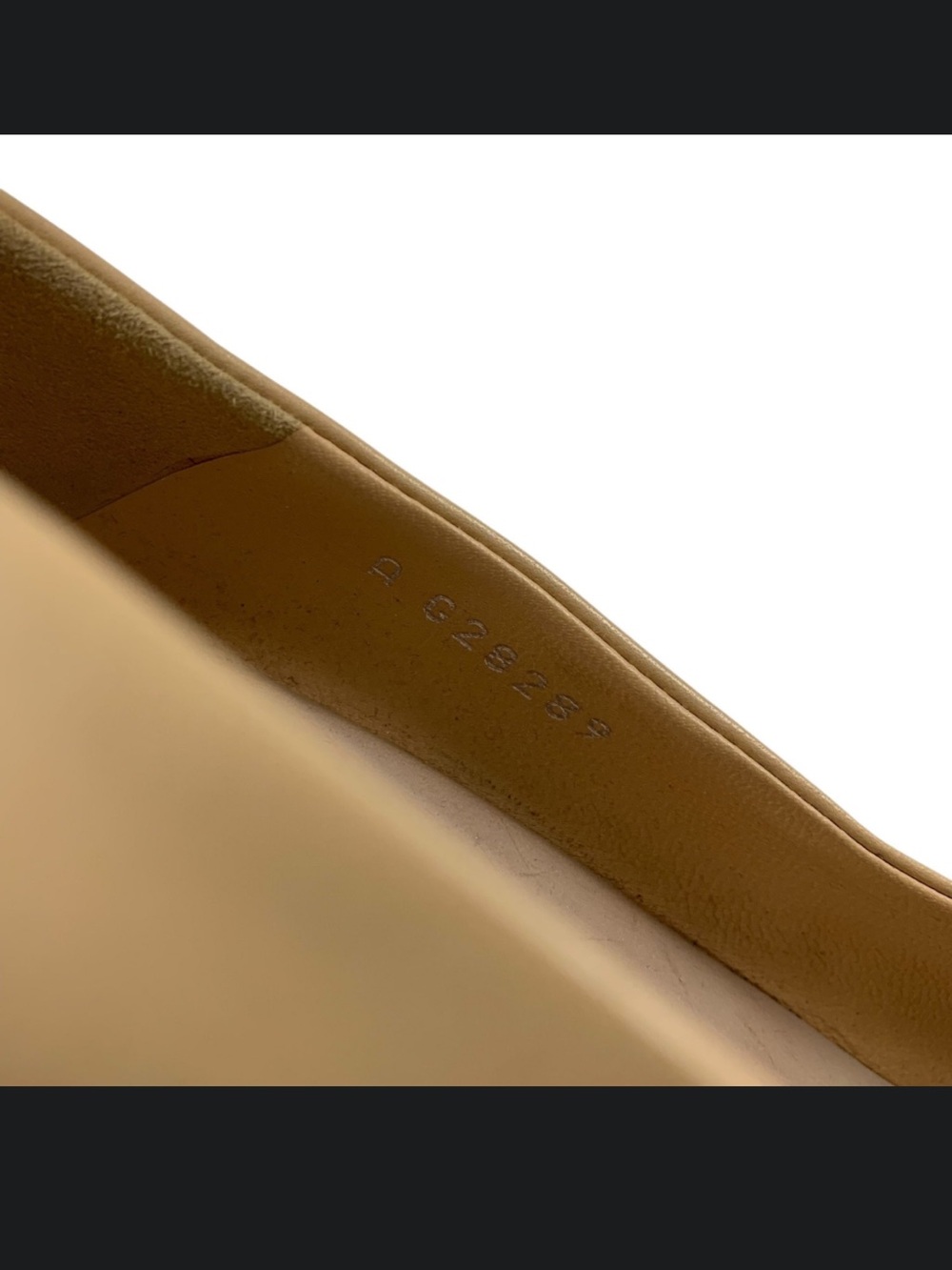 CHANEL Beige Leather Pumps with Black Cap Toes - Picture 9 of 17